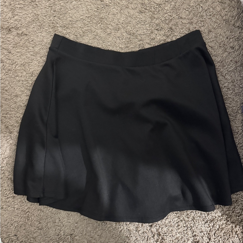 Women's Black Skater Skirt